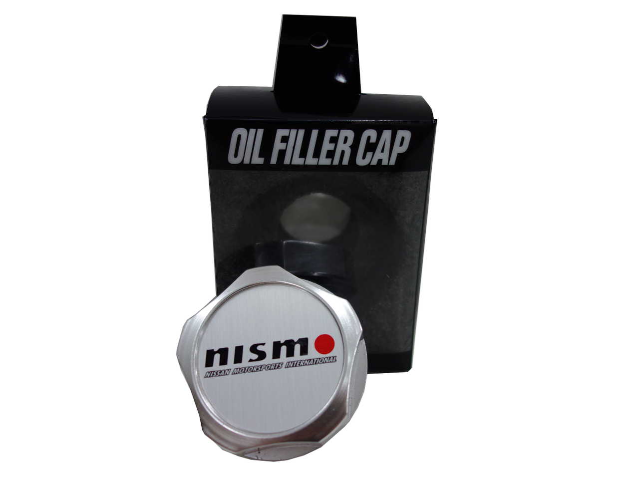 Silver Nismo Racing Oil Filler Cap Oil Tank Cover Aluminum For Nissan